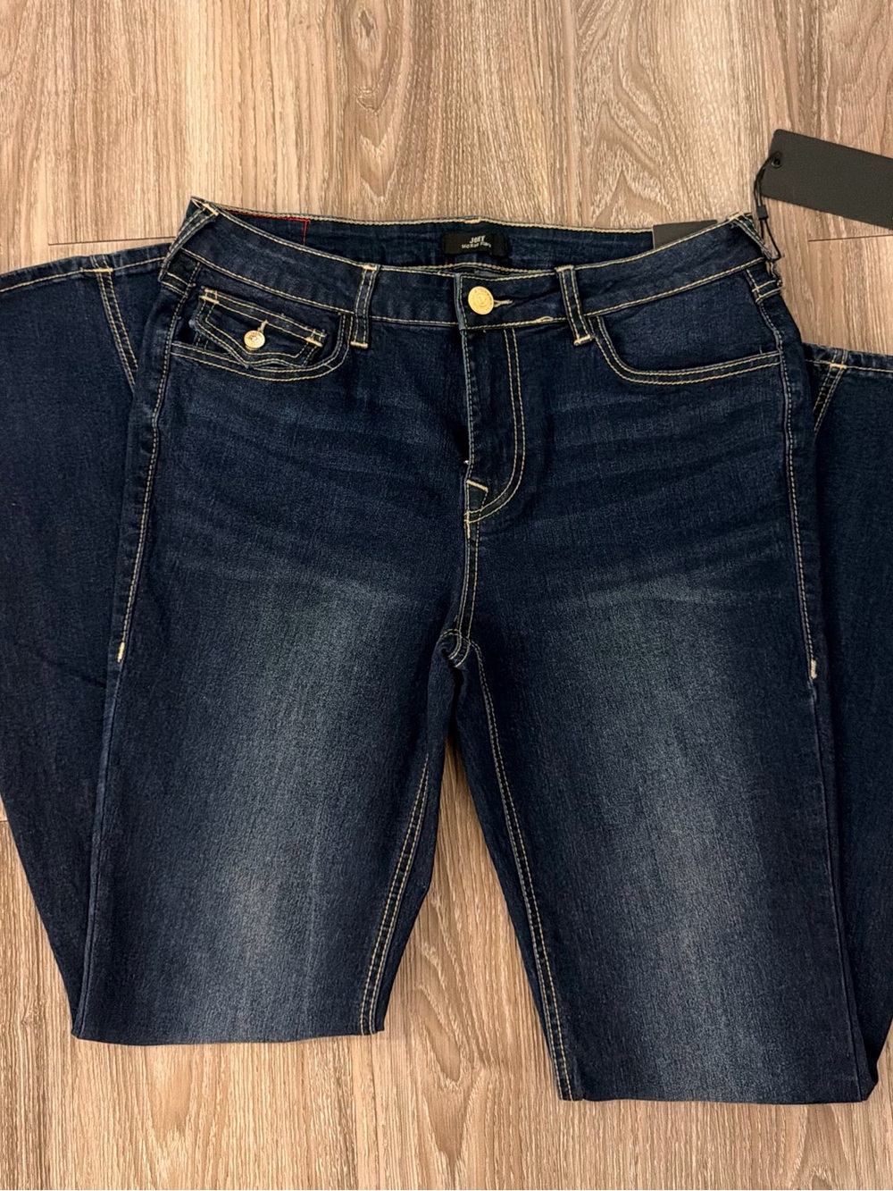 True Religion Dark Blue Boot Cut Jeans